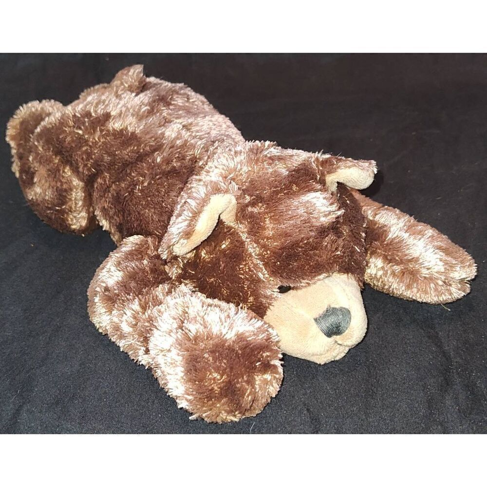 2003 Wishpets Brown Bear Super Soft and Floppy 11" Long